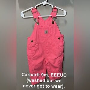 Baby Girl Carhartt Overalls